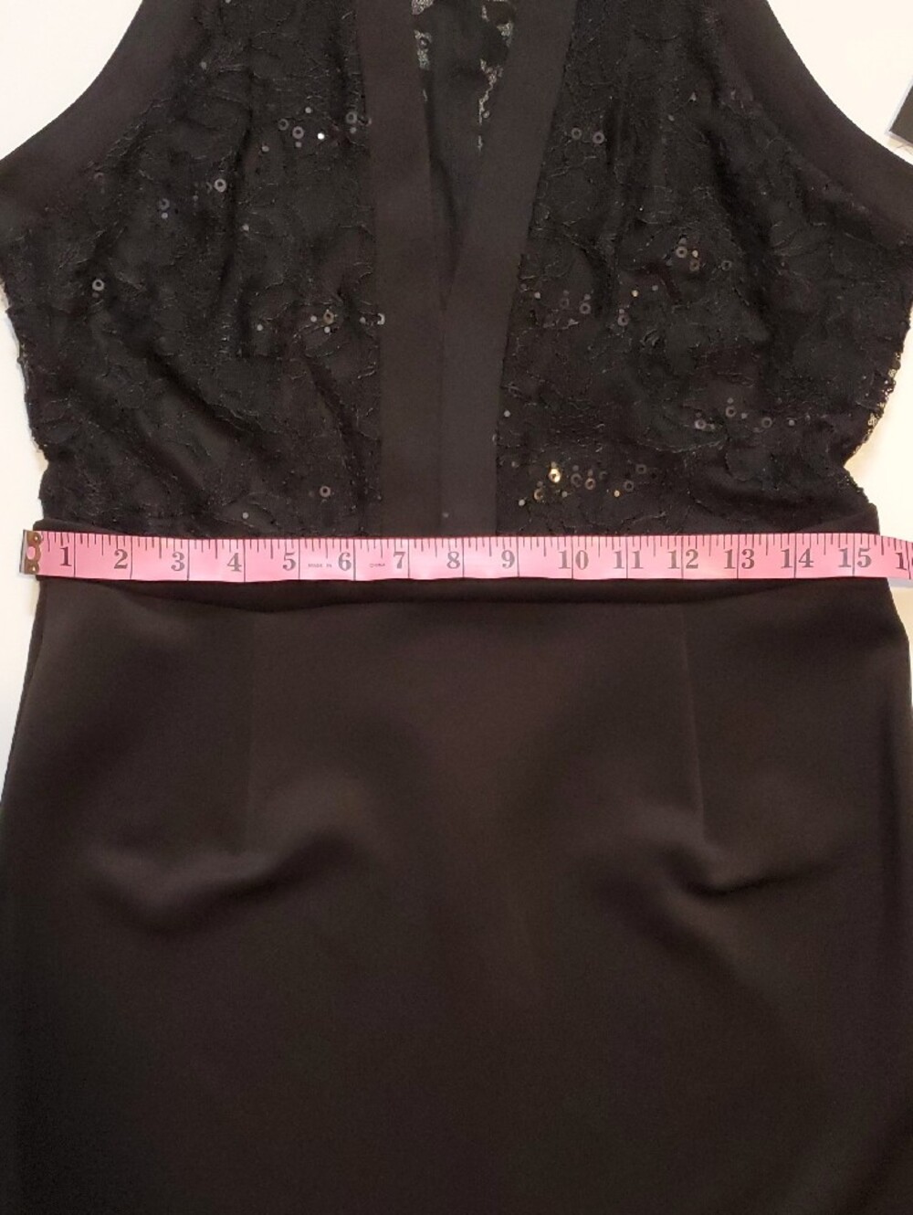 Enfocus Studio Black Sequin Sheath Midi Dress - Picture 10 of 12